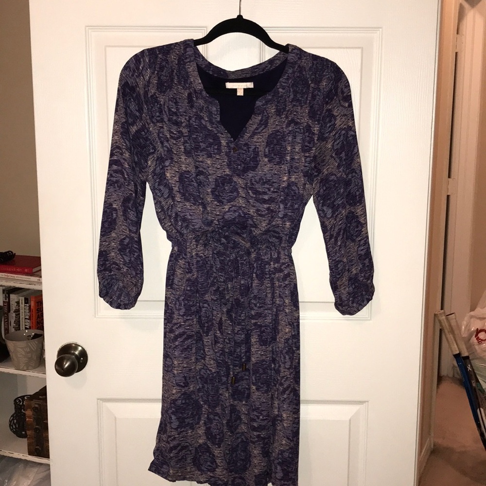 Purple Floral Dress